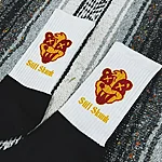 Skunkhead socks redyellow 3