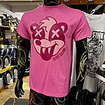 Stiff skunk pink skunkhead t shirt 1