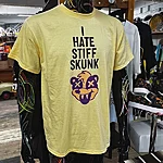 Stiffskunk i hate stiffskunk shirt yellow 1
