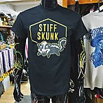 Stiffskunk logo black shirt 4