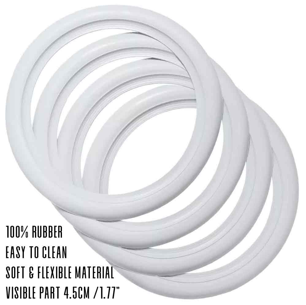 Whitewall tyre inserts