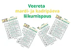 Reklaam veereta mardi  ja kadripäeva liikumispaus
