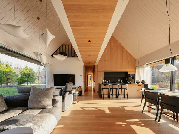 Lubikrohviga viimistletud kodu