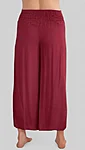 Wrap pants punane taga
