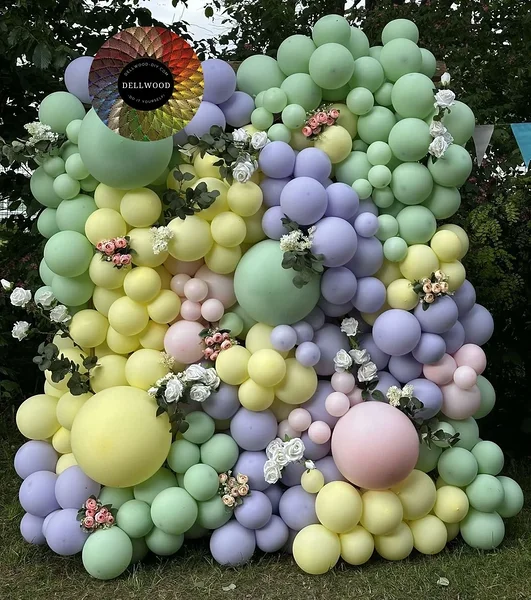 Balloon wall ideas