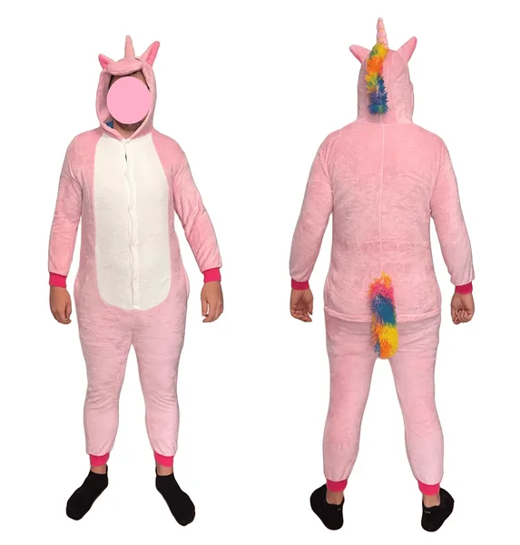 Ükssarviku kostüüm ca 115/120/130/150/165/175cm