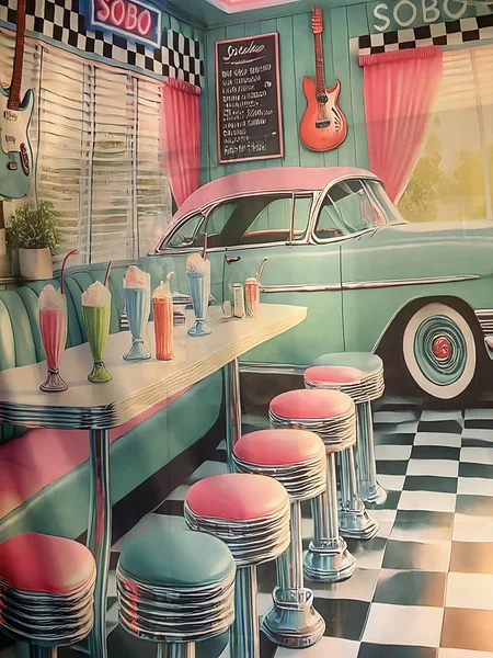 1950ndate peo dekoratsioonid / 50-ndate fotosein