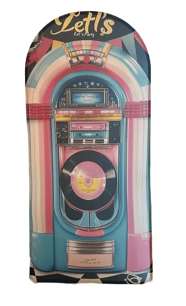 1950 dekoratsioon Jukebox / suur fotosein / fototaust