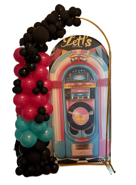 1950 dekoratsioon Jukebox / suur fotosein / fototaust