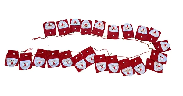 Taskutega kangast advendikalender seinale