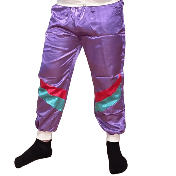 80s / 90s Retro Dress Set – Neon Costume for Style Parties, Men and Women