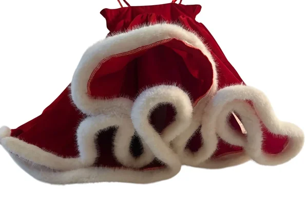 Jõuluvana kostüüm naisele kohe olemas / sametine jõulukleit