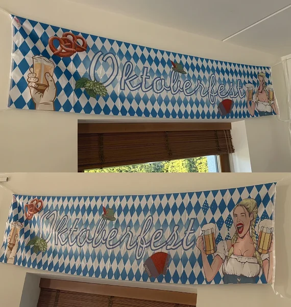 Oktoberfesti dekoratsioon / kaunistus / bänner