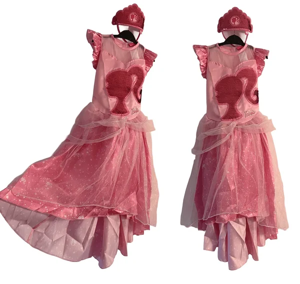 Roosa Barbie kleit lapsele
