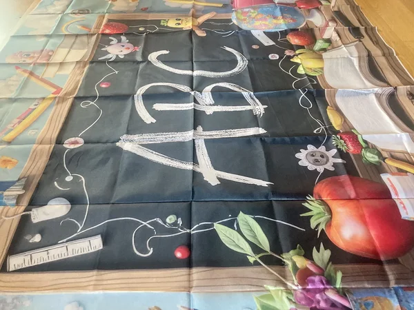 First day of school decoration / photo wall backdrop