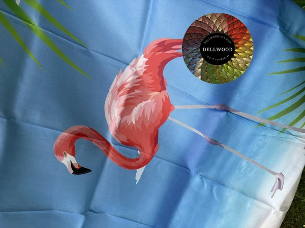 Suvepeo / basseinipeo / Hawaii peo flamingodega fotosein