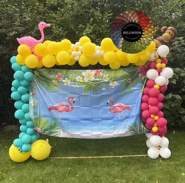 Suur flamingo / täispuhutav flamingo hawaii või suvepeoks