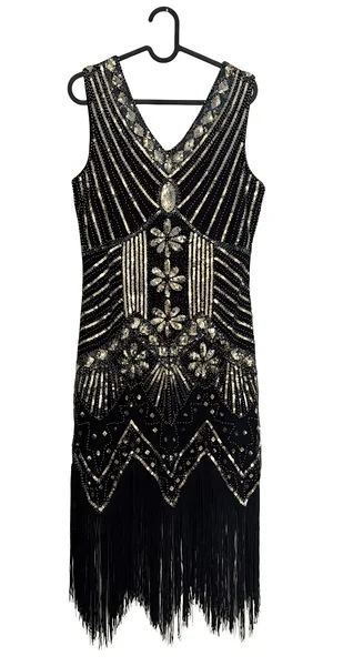 Ülipidulik kleit 1920-ndate stiilis