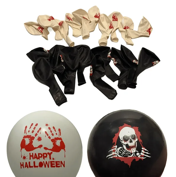 Halloweeni õhupallid / hirmsad õhupallid
