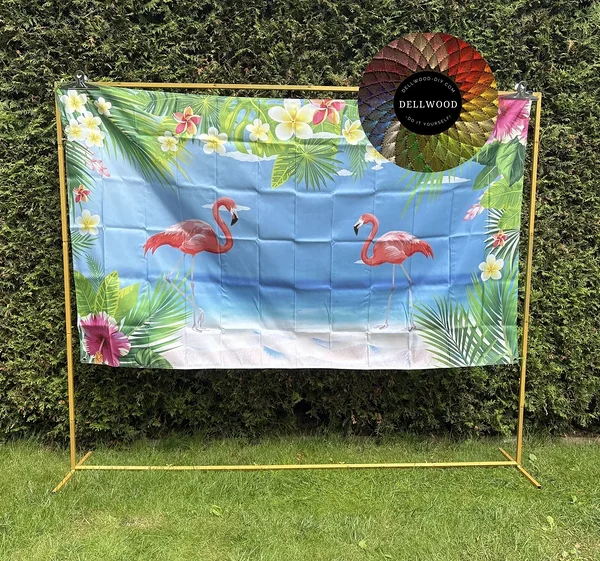 Suvepeo / basseinipeo / Hawaii peo flamingodega fotosein