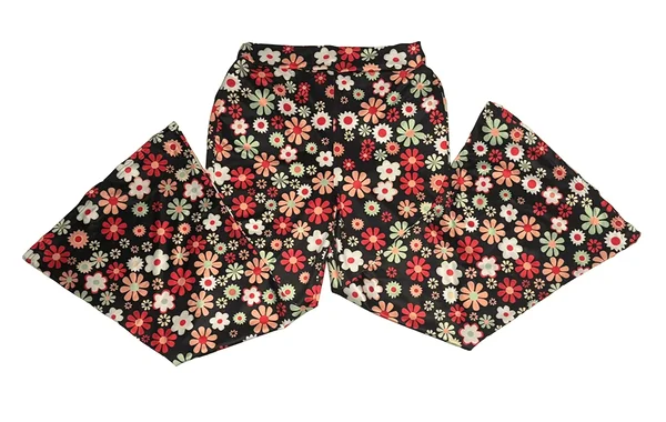 Hipi kostüüm / lillelised püksid ja lilleline peapael plus size
