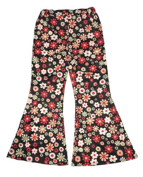 Hipi kostüüm / lillelised püksid ja lilleline peapael plus size