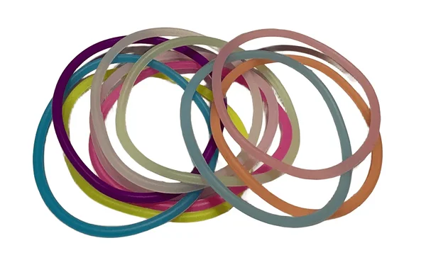 Värvilised käevõrud stiilipeoks