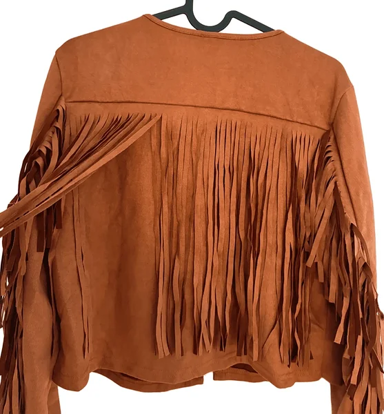 Pruun narmastega jakk / tagi kauboi / wild west stiilipeole