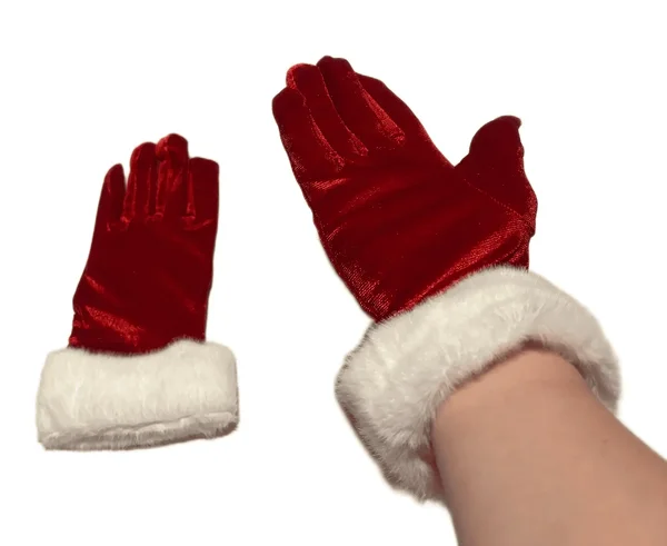 Kindad jõuluvana või päkapiku kostüümi juurde