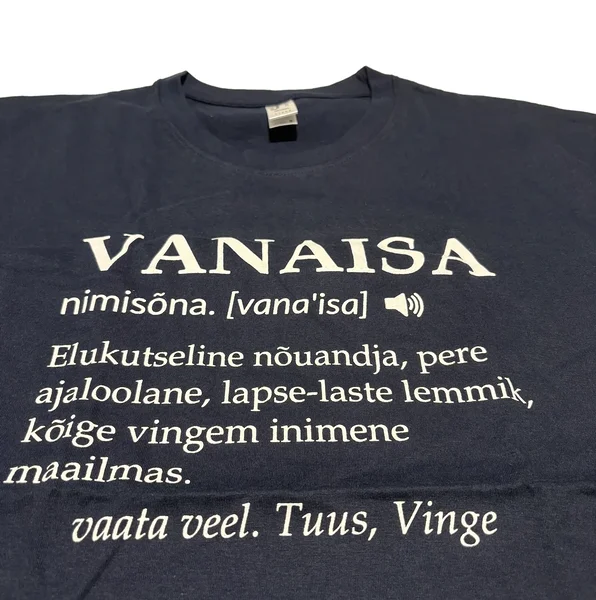 Kingitus vanaisale / kink vanavanemate päevaks vanaisale