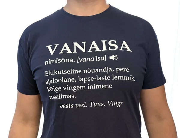 Kingitus vanaisale / kink vanavanemate päevaks vanaisale