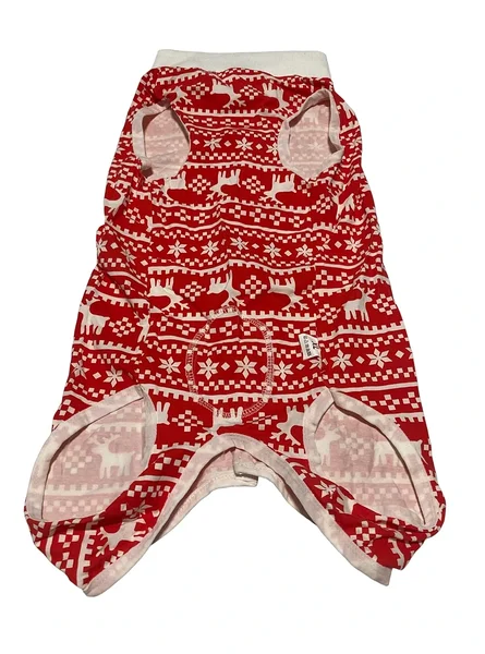 Christmas costume for a dog or large cat