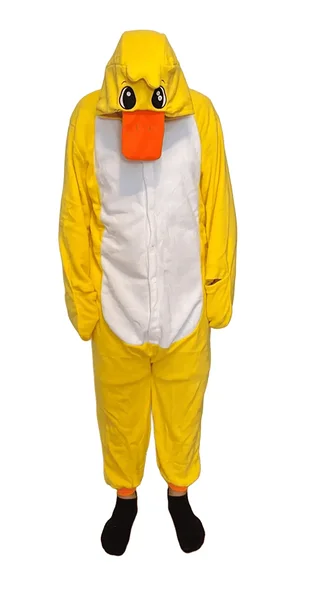 Pardi või tibu kostüüm täiskasvanule / kollane looma kostüüm XL