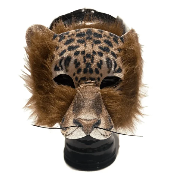 Leopardi mask / karvane looma mask