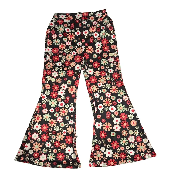 Hipi kostüüm / lillelised püksid ja lilleline peapael plus size