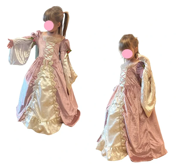 Luksuslik printsessi kleit lapsele