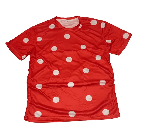 Retro mummuline ja punane täpiline pluus mehele