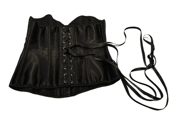 Must korsett / gooti / korsett top / pluus