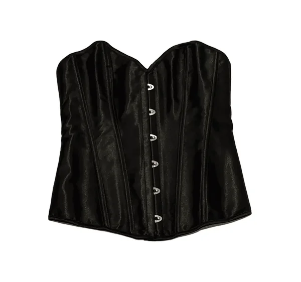 Must korsett / gooti / korsett top / pluus