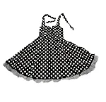 Must mummuline kleit