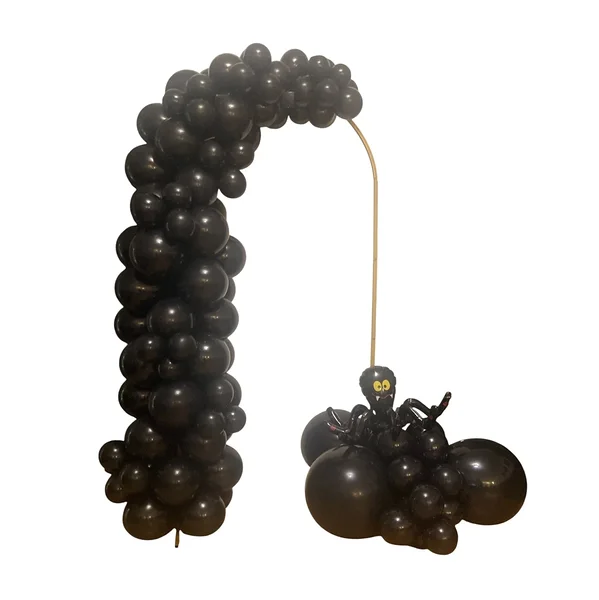 Halloween balloon arch