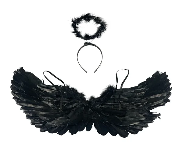 Mustad tiivad / kohe olemas Kuradi kostüüm