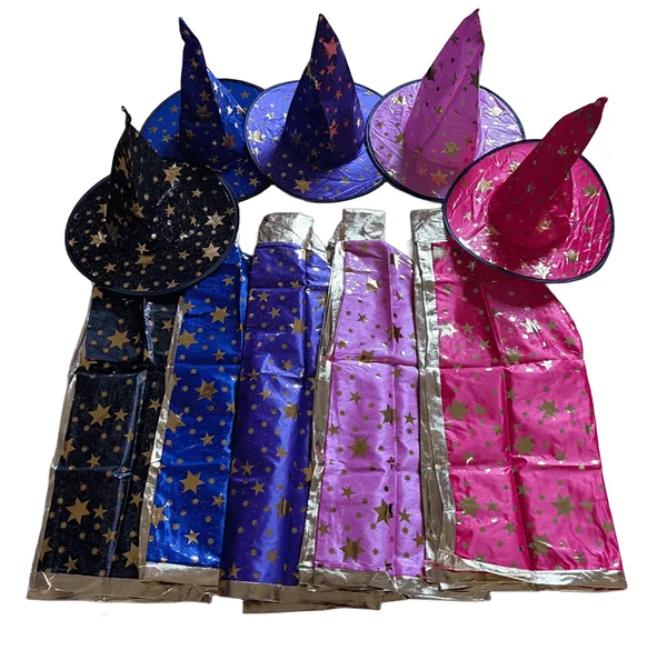 Võluri, mustkunstniku, haldja, ennustaja või nõia kostüüm