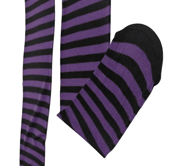 Lillad triibulised sukad nõia kostüümi juurde