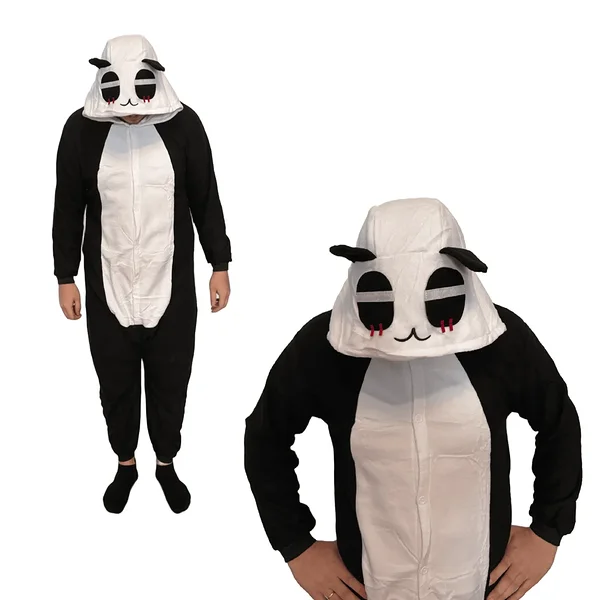 Hirmus panda kostüüm
