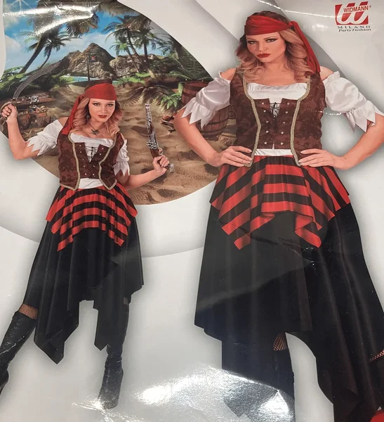 Piraadi kostüüm naisele