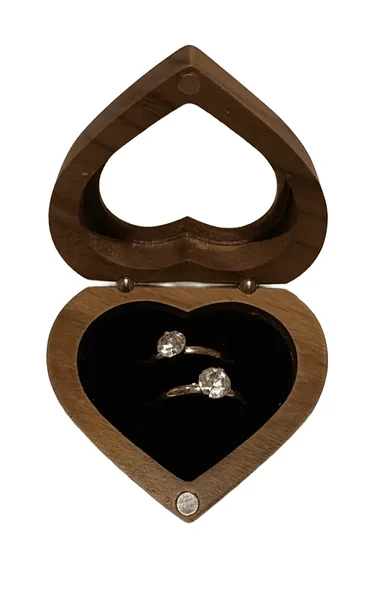 Kahe sõrmuse karp pulma