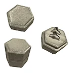 Pulma sõrmusekarp valge