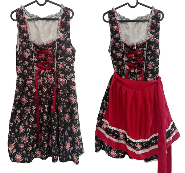 Punamütsikese kostüüm või dirndl 