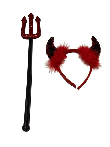 Punased tiivad kohe olemas / kuradi kostüüm punane